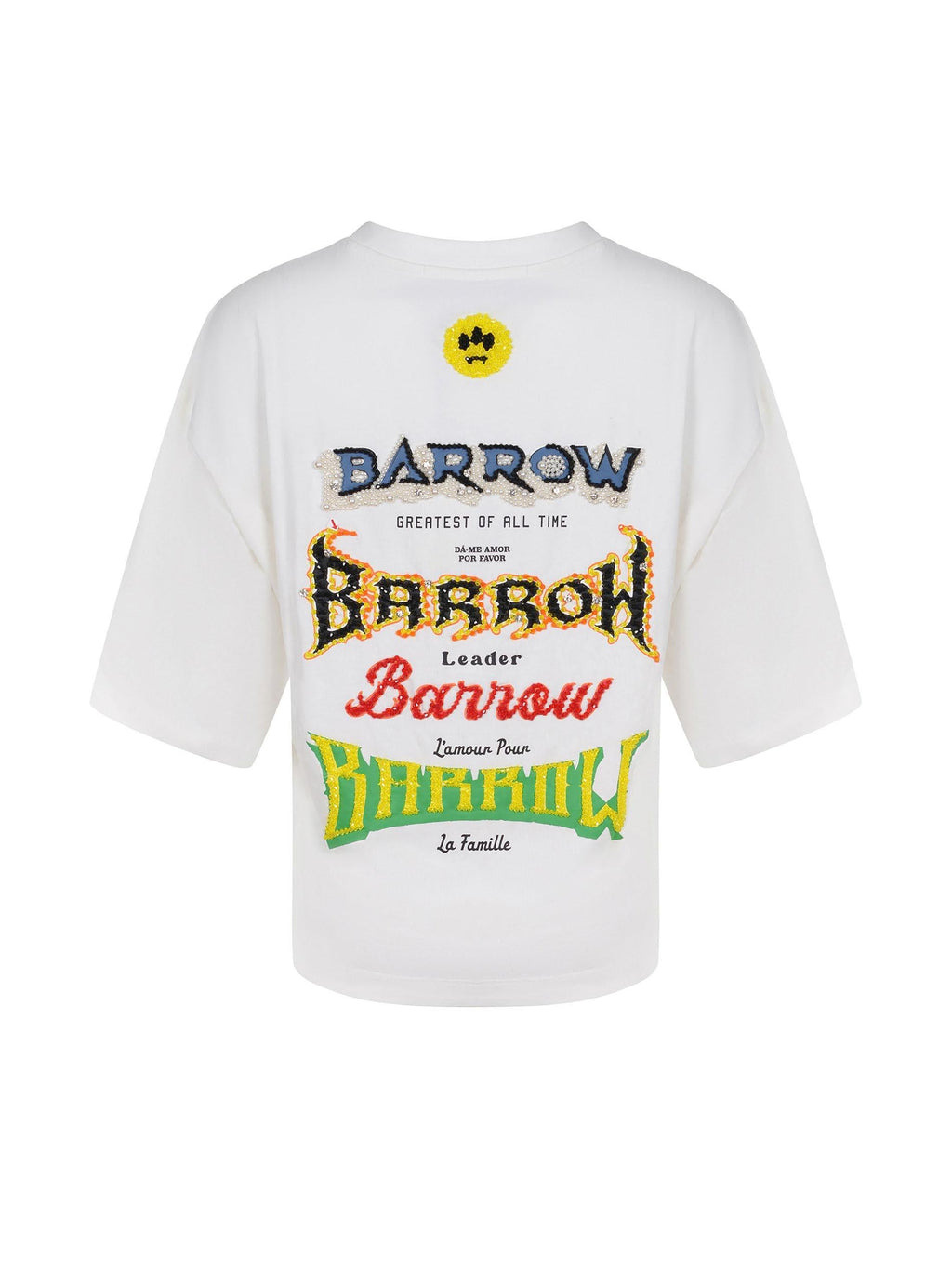 BARROW T-shirt S6BWWOTH123 412 White
