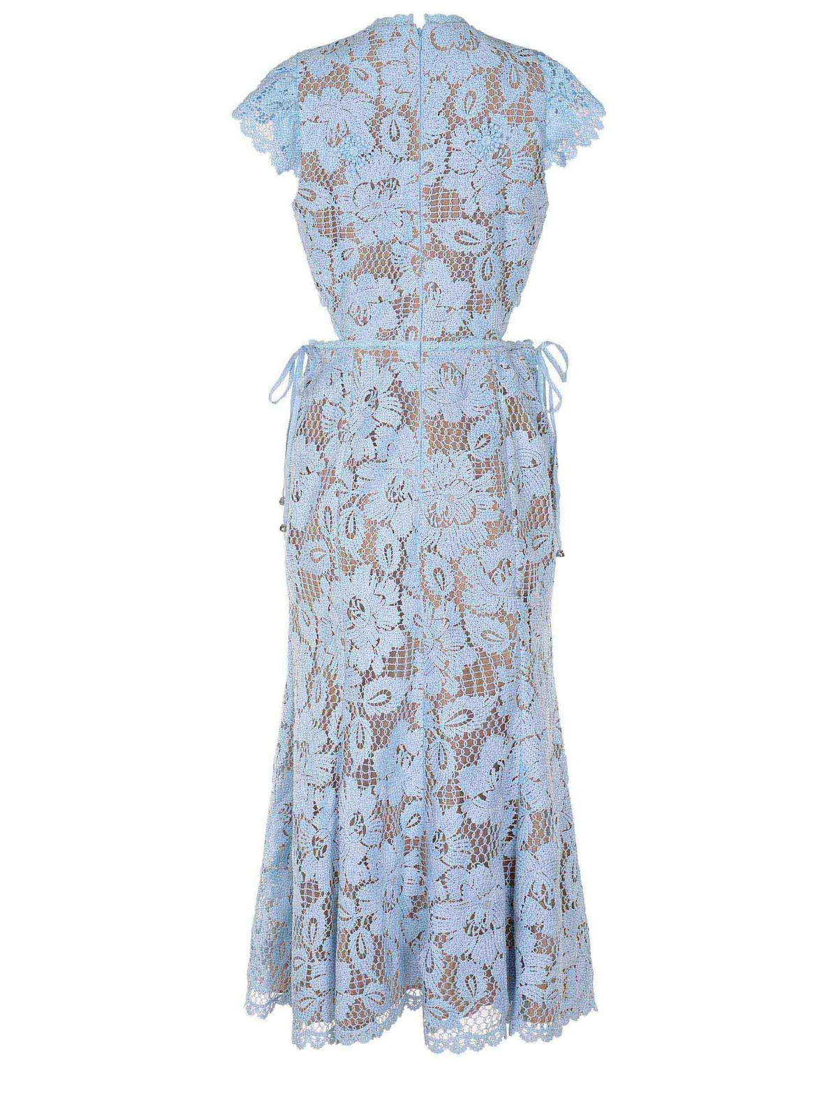 SELF-PORTRAIT Dresses SS26-007MB Sky Blue