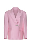 TWENTY FOURHAITCH Jackets A0104-MARFA PINK Pink
