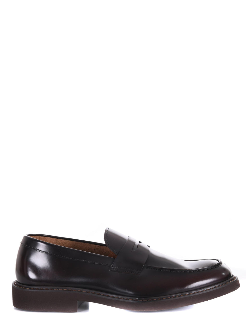 DOUCAL'S Loafers 2405ROBE UZ007-TM04 Dark brown