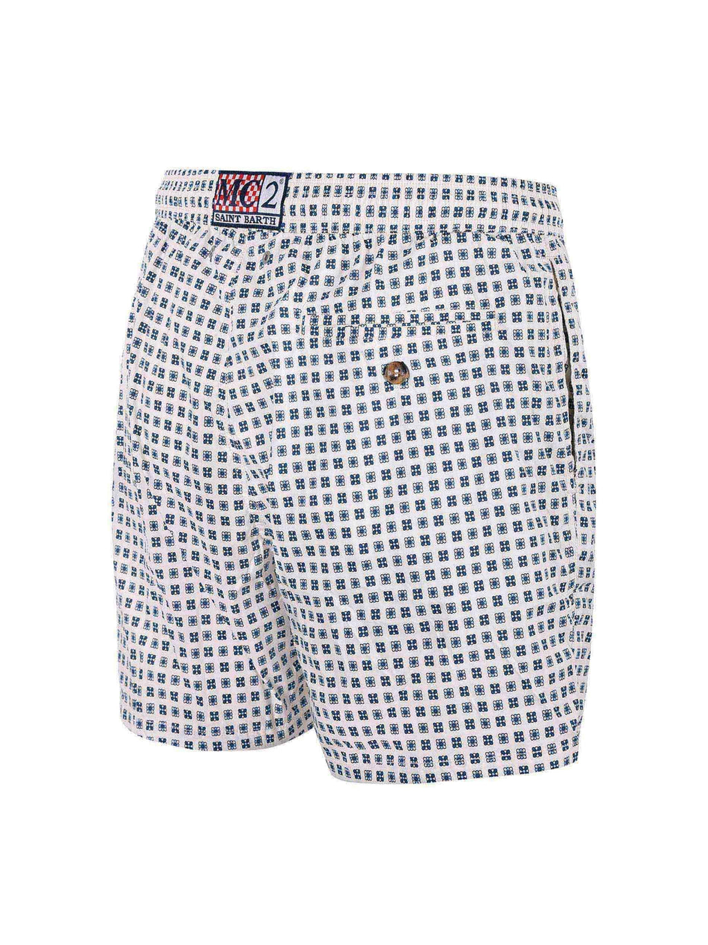 MC2 SAINT BARTH Swimwear LIG0016 00672L White/blue