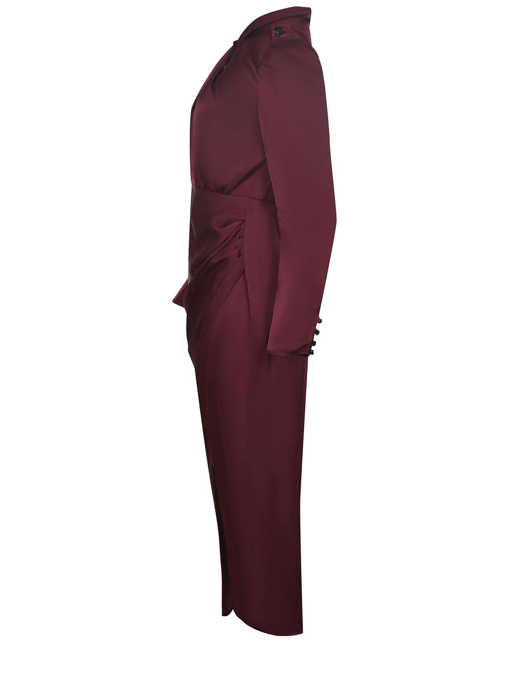 SELF-PORTRAIT Dresses RS25-911M RED Burgundy