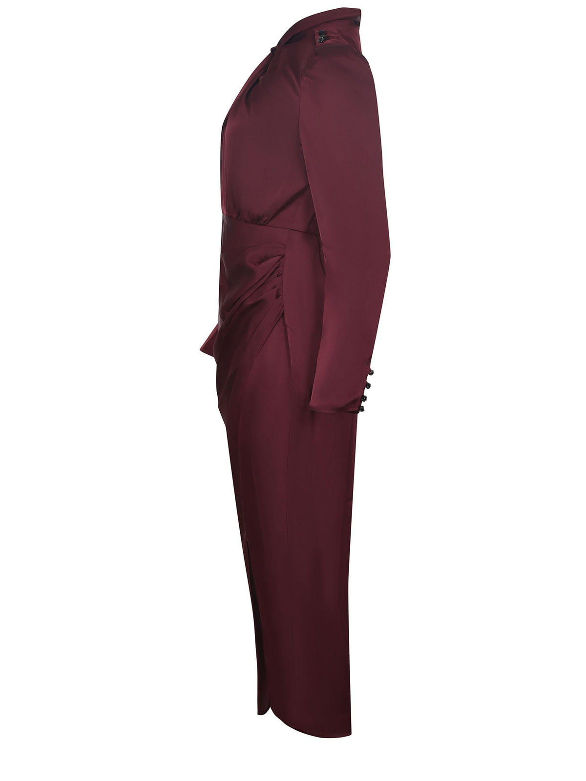 SELF-PORTRAIT Dresses RS25-911M RED Burgundy
