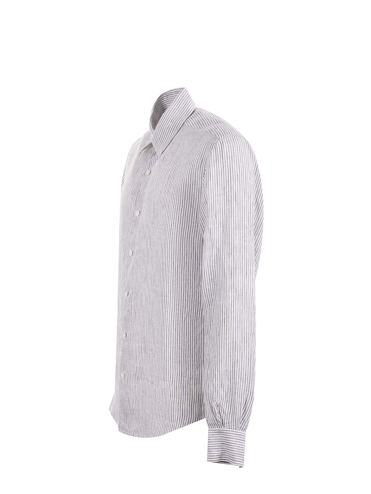 XACUS Shirts 112 21273-004 Military green/White