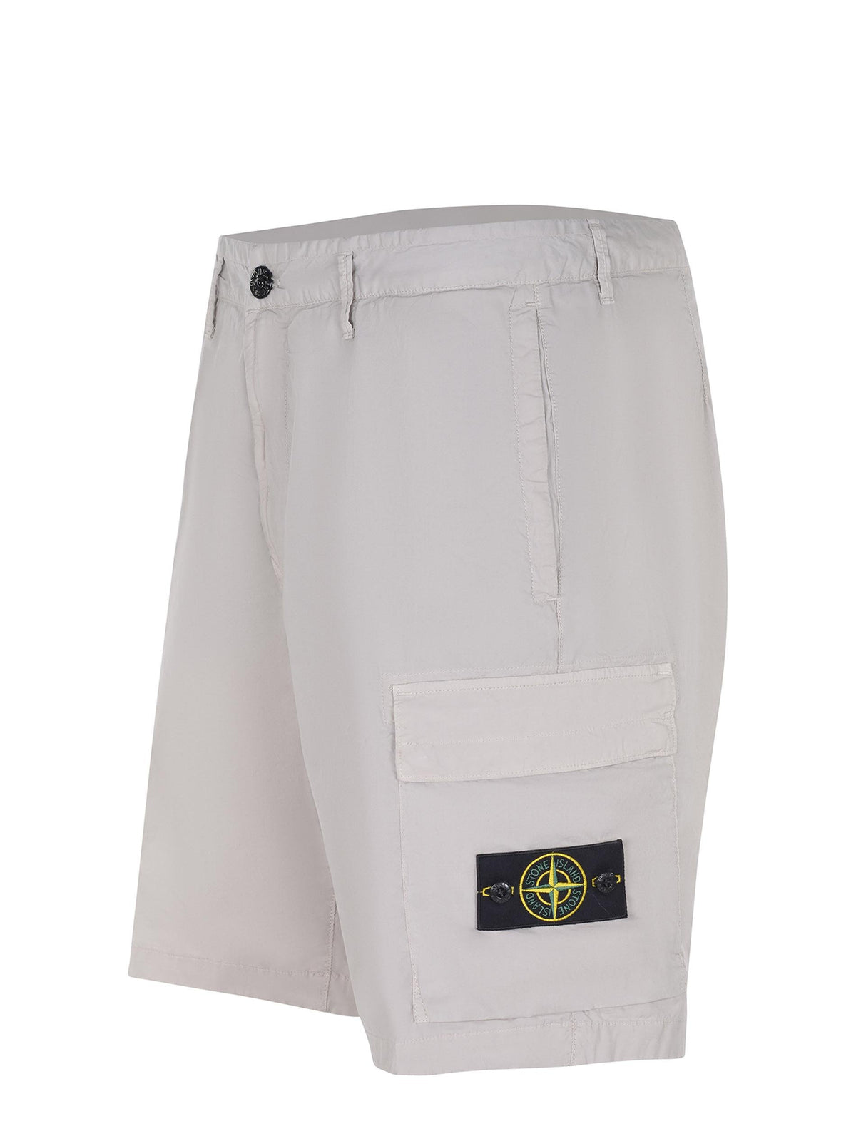 STONE ISLAND Shorts L100020S0003 V0061 Pearl grey