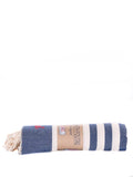 MC2 SAINT BARTH Beach towels FOUT012 02757L Blue/ecru